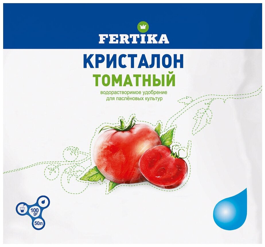 Удобрение Кристалон томатный Fertika 100 г
