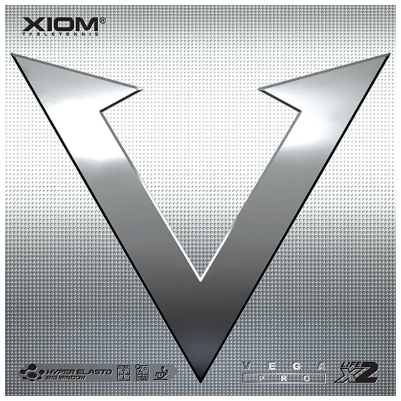 Накладка для настольного тенниса XIOM Vega Pro Red, Max