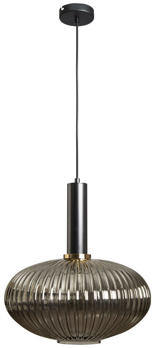 Светильник подвесной Loft It Iris 2070-C+BL, E27, 60Вт, кол-во ламп:1шт, Черный