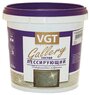 VGT GALLERY лессирующий состав полупрозрачный для декоративных штукатурок, бесцветный (0,9кг)