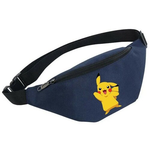 фото Сумка поясная noname, синий