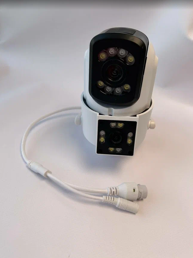 Наружная беспроводная IP-камера наблюдения с двойным объективом/ Онлайн камера/ WIFI smart camera/ Уличная камера - фотография № 5