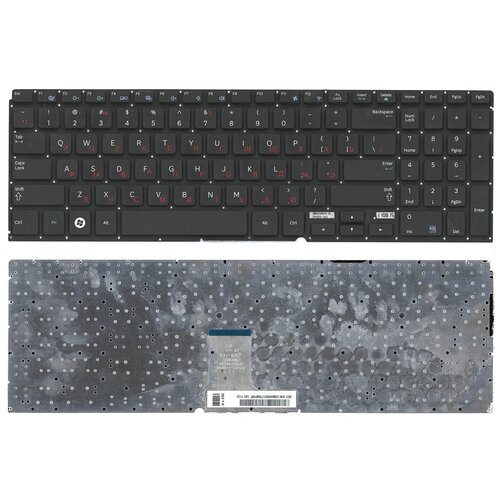 Клавиатура для ноутбука Samsung 700Z5A черная p/n: BA59-03128C, BA59-03128D, BA59-03380C for samsung np700z5a np700z5b np700z5c palmrest cover eu keyboard with touchpad