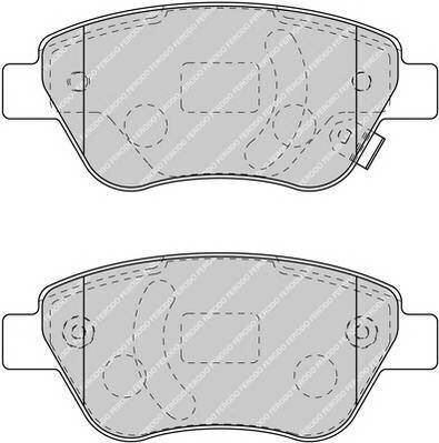 Передние колодки Ferodo FDB1920 с датчиком износа