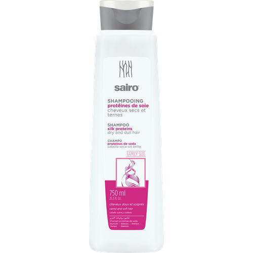 шампунь для волос bisou шампунь для сухих и тусклых волос ультраувлажнение Шампунь для волос SAIRO Протеины шелка