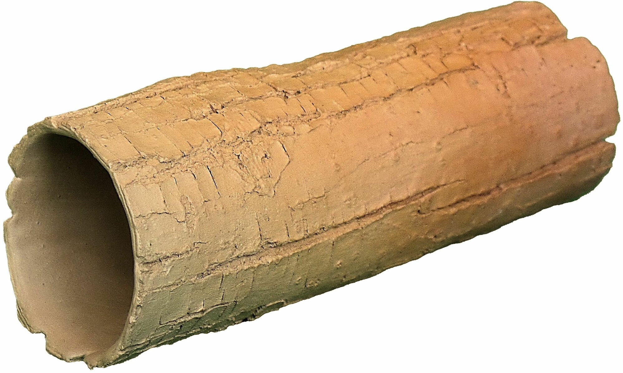 Трубка керамическая прямая, сквозная №4. Коряга 13х5см - фотография № 6