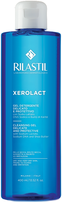 RILASTIL XEROLACT CLEANSING GEL Мягкий очищающий защитный гель 400 мл