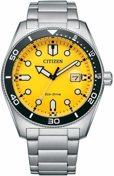 Наручные часы CITIZEN Eco-Drive AW1760-81Z, желтый, серебряный