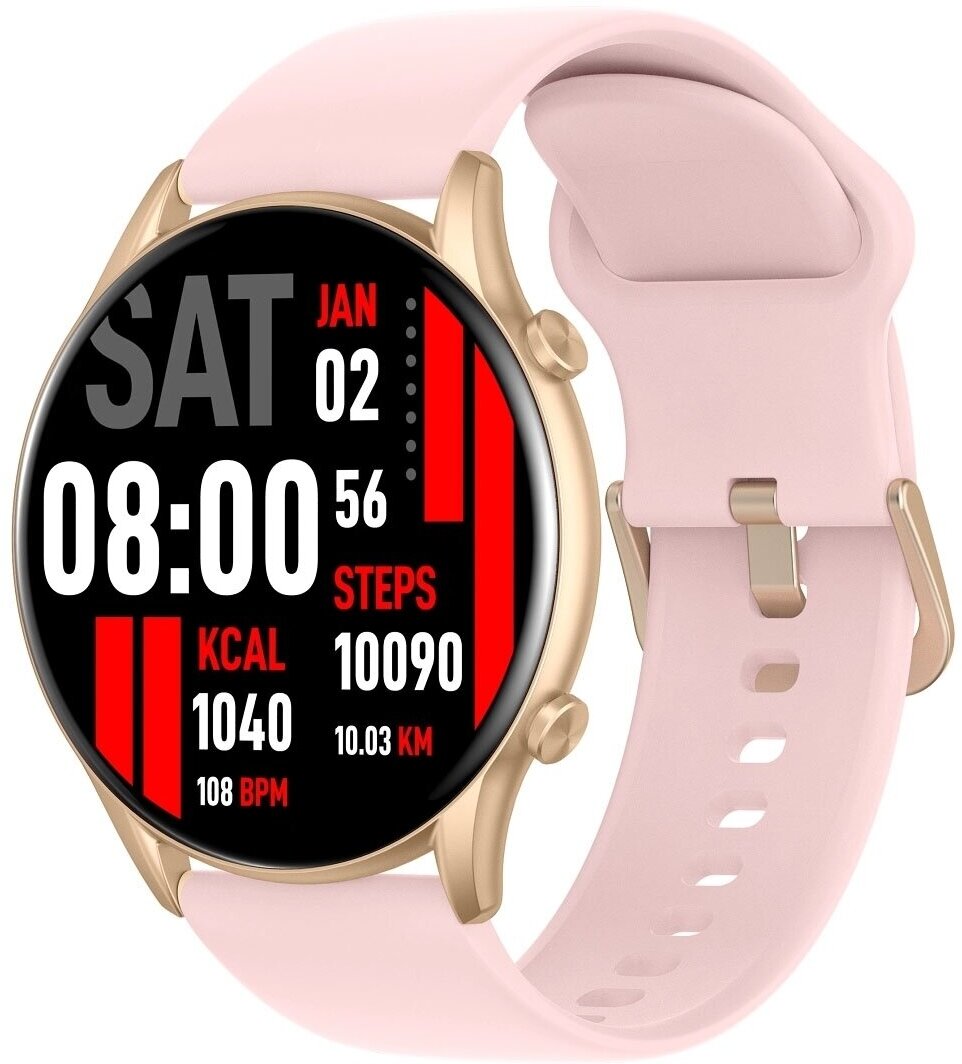 Kieslect умные часы Kr Pink/ Kieslect Smart Calling Watch Pink