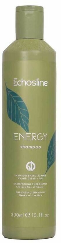 Шампунь Энергетический Экос Лайн для укрепления волос против выпадения (ранее S3 - рестайлинг 2023 года), 300 мл Echos Line ENERGY SHAMPOO