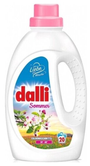 Гель для стирки Dalli Sommer Colorwashmitte для цветного белья, 1.1 л