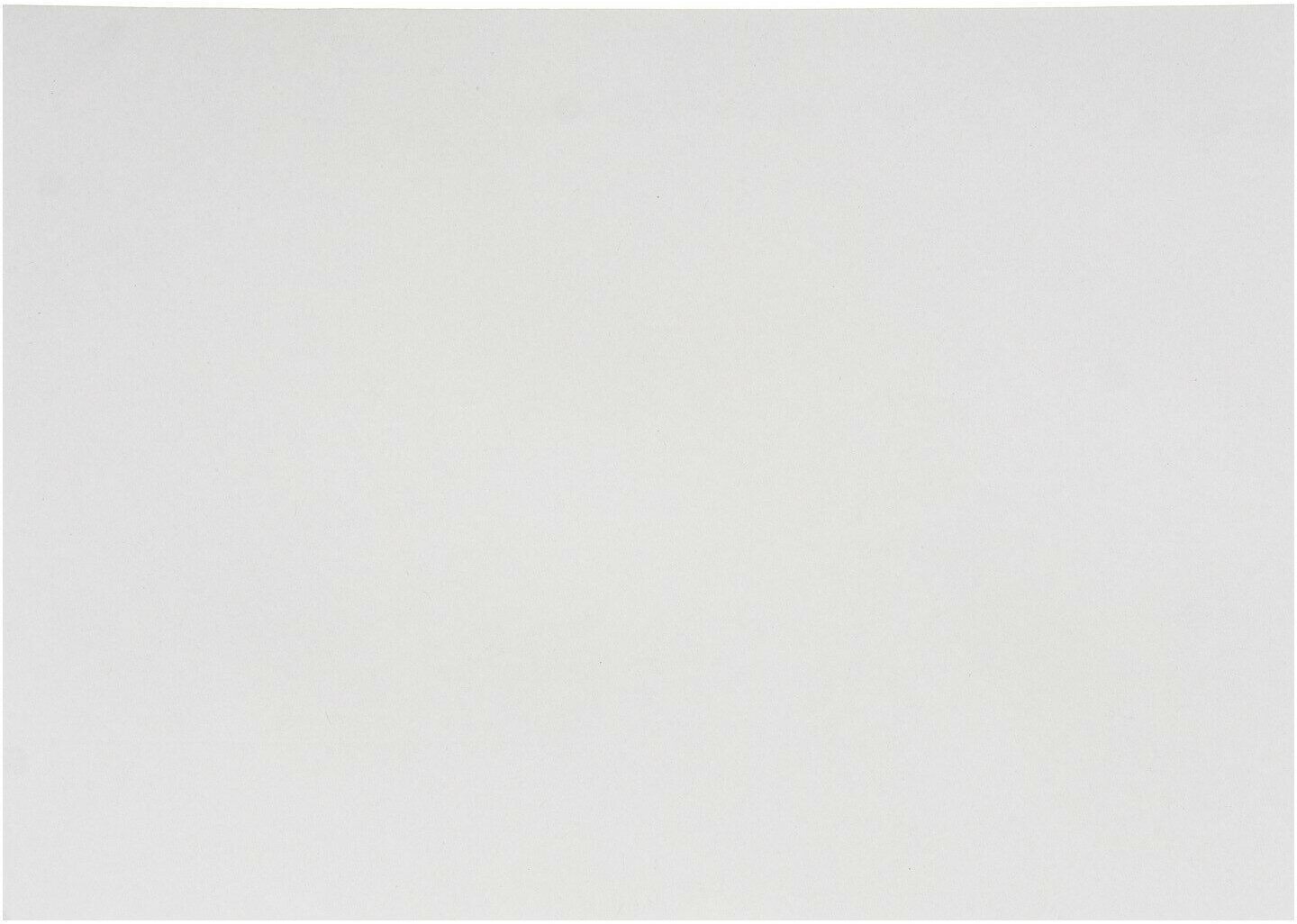 Картон белый А4 Calligrata, 100 листов, 190г/м2, немелованный, односторонний