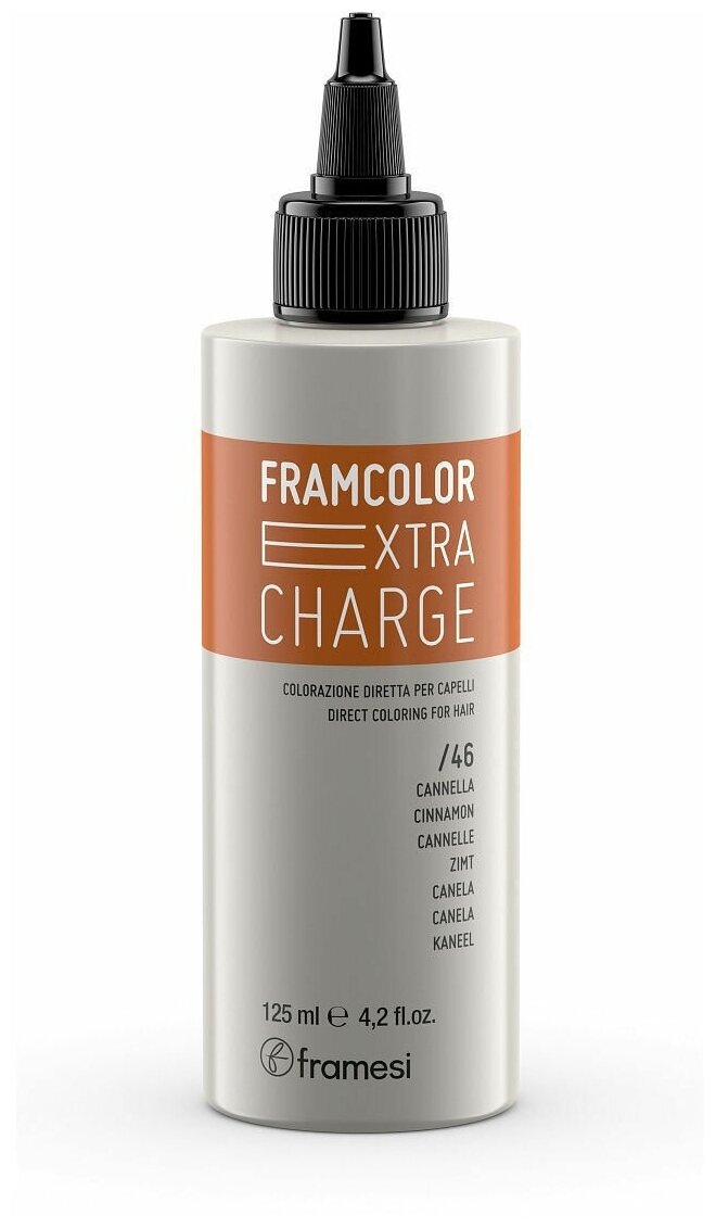 Пигмент прямого действия FRAMCOLOR EXTRA CHARGE CINNAMON (корица), 125 мл