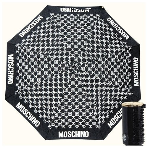 Зонт складной Moschino 8936-A DQM all over (Зонты)