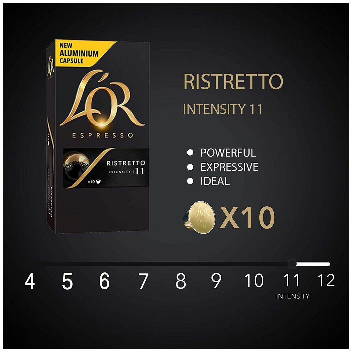 Набор кофе в капсулах L'OR Espresso Ristretto, 100 шт - фотография № 5