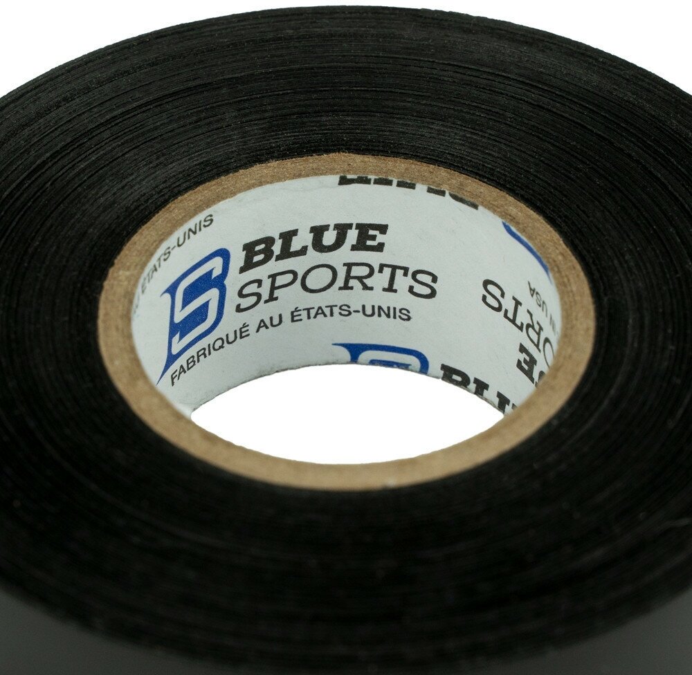 Лента хоккейная Blue Sport Color Pad Tape 608290, ширина 24 мм, длина 25 м, черный