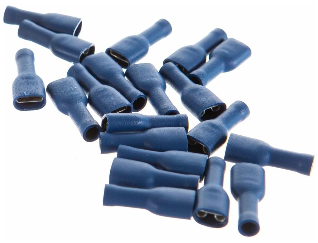 фото Плоский разъем КВТ рппи-м 2,5-6,3 20шт. 75361