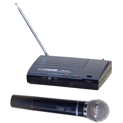 INVOTONE WM110 Радиосистема VHF 174-216МГц одноантенная с ручным микр 60Гц-13кГц СШ80дБ 5 мВт 403500₽