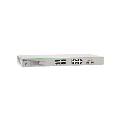 Коммутатор Allied Telesis AT-GS950/16 коммутатор allied telesis at fs980m 52ps 50 48x100mb 4sfp 48poe 12poe 375w управляемый