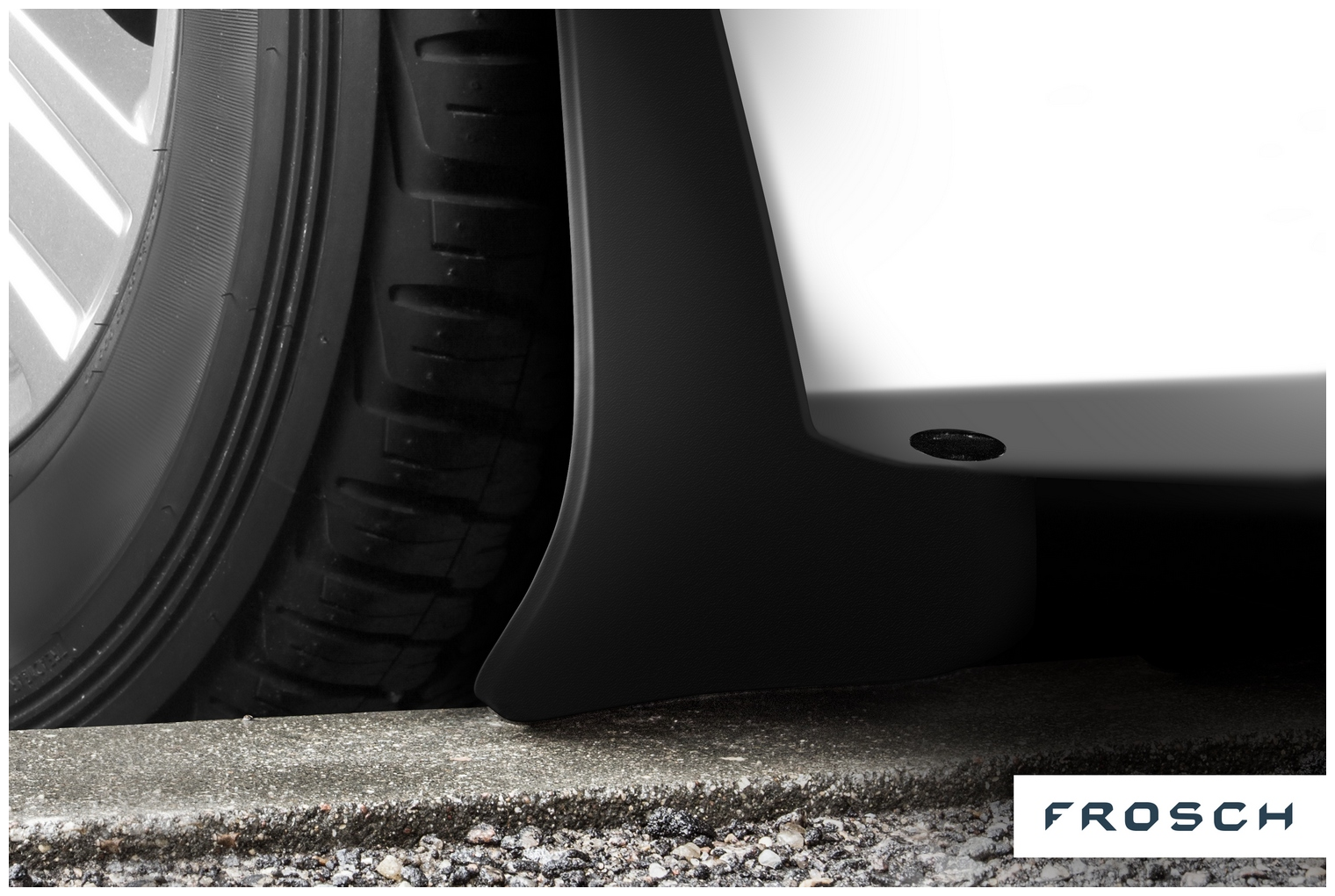 FROSCH NLF1660F18 комплект брызговиков передние Ford (Форд) transit, 2014- фург. 2 шт. (полиуретан)
