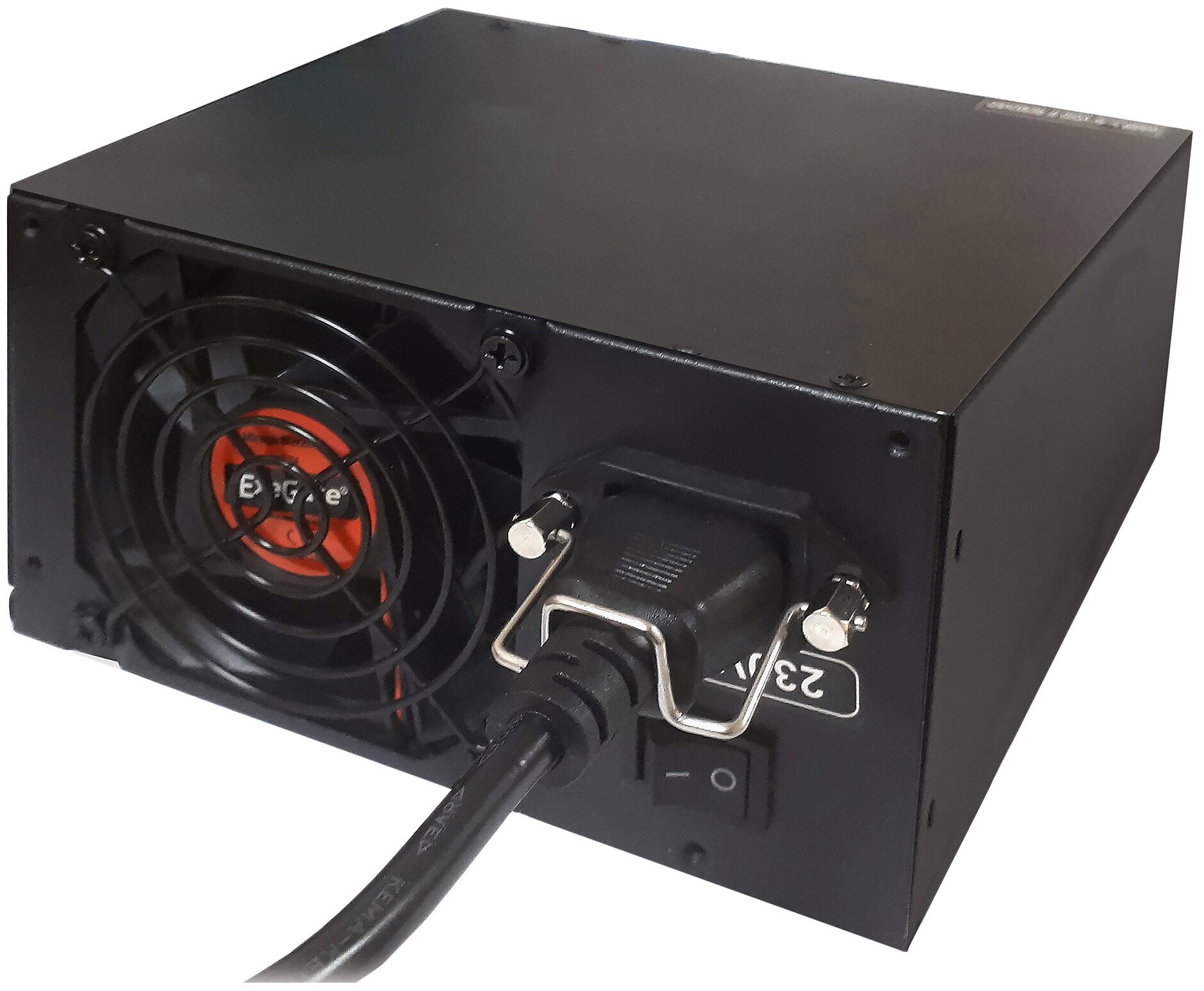 Exegate EX221985RUS-S Блок питания 350W Exegate XP350, ATX, SC, black, 12cm fan, 24p+4p, 3*SATA, 2*IDE, FDD + кабель 220V с защитой от выдергивания - фото №10