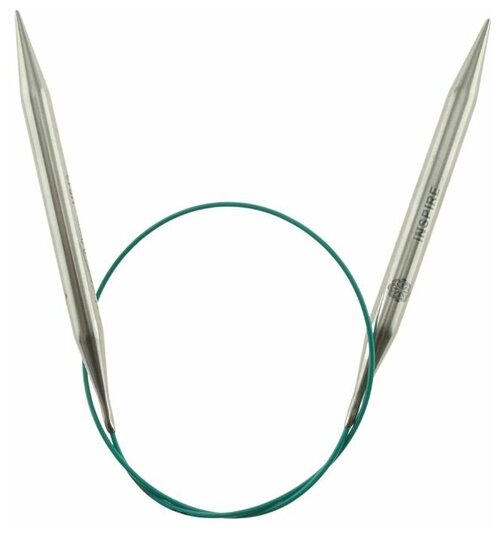 Спицы круговые Mindful 9мм/60см, нержавеющая сталь, серебристый, KnitPro, 36087