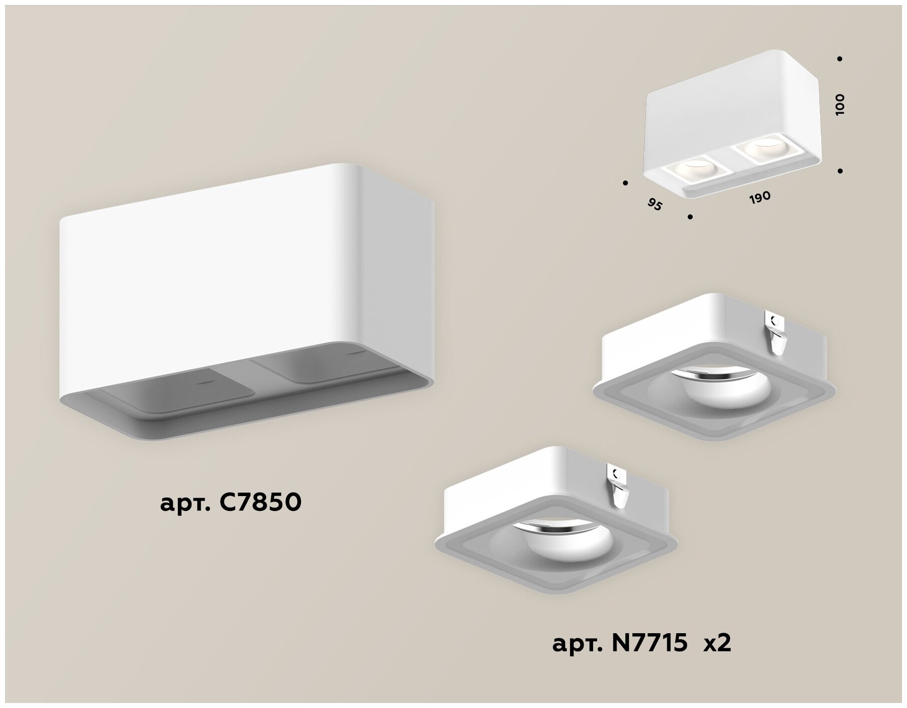 Потолочный светильник Ambrella Light Techno Spot XS7850020 (C7850, N7715) - фотография № 2