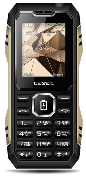 Телефон teXet TM-D429, черный