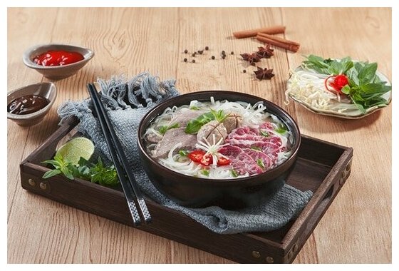 Рисовая лапша Pho Gao FOODZI, Премиальное качество,400г. - фотография № 2