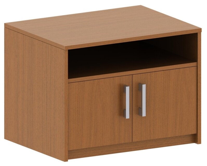 фото Тумба подкатная Арго АТ-10 под оргтехнику (орех, 800×600×600 мм)