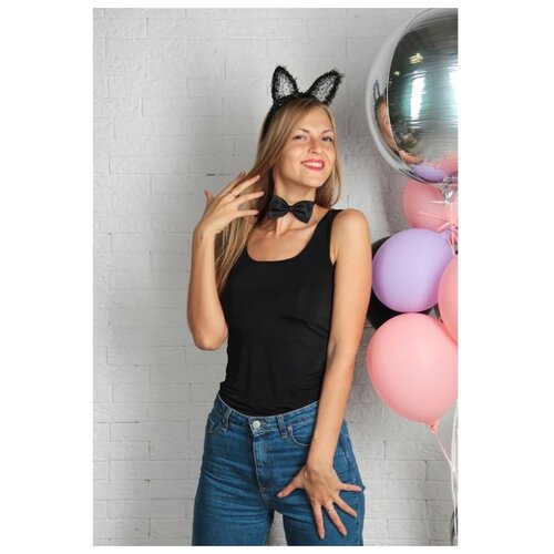 фото Карнавальный костюм страна карнавалия "киска" бабочка, ушки (2248222)
