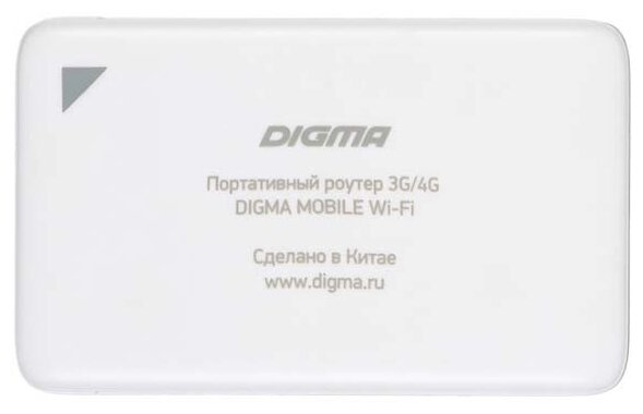 Модем Digma Mobile Wi-Fi DMW1969 3G/4G, внешний, белый [dmw1969-wt]