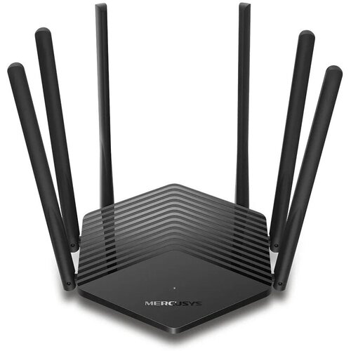 Wi-Fi роутер Mercusys MR1900G, черный wi fi роутер mercusys wi fi роутер mercusys ac12 ac1200 черный