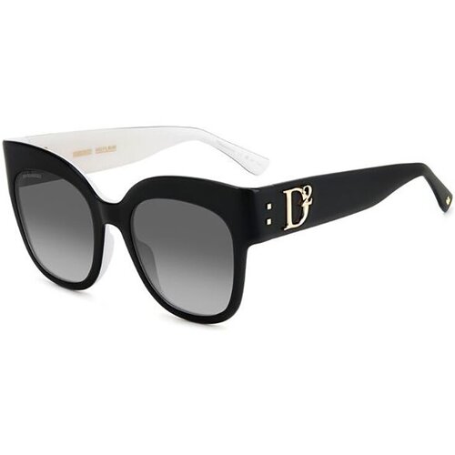 Солнцезащитные очки DSQUARED2, черный dsquared2 d2 0012 s 807 9o