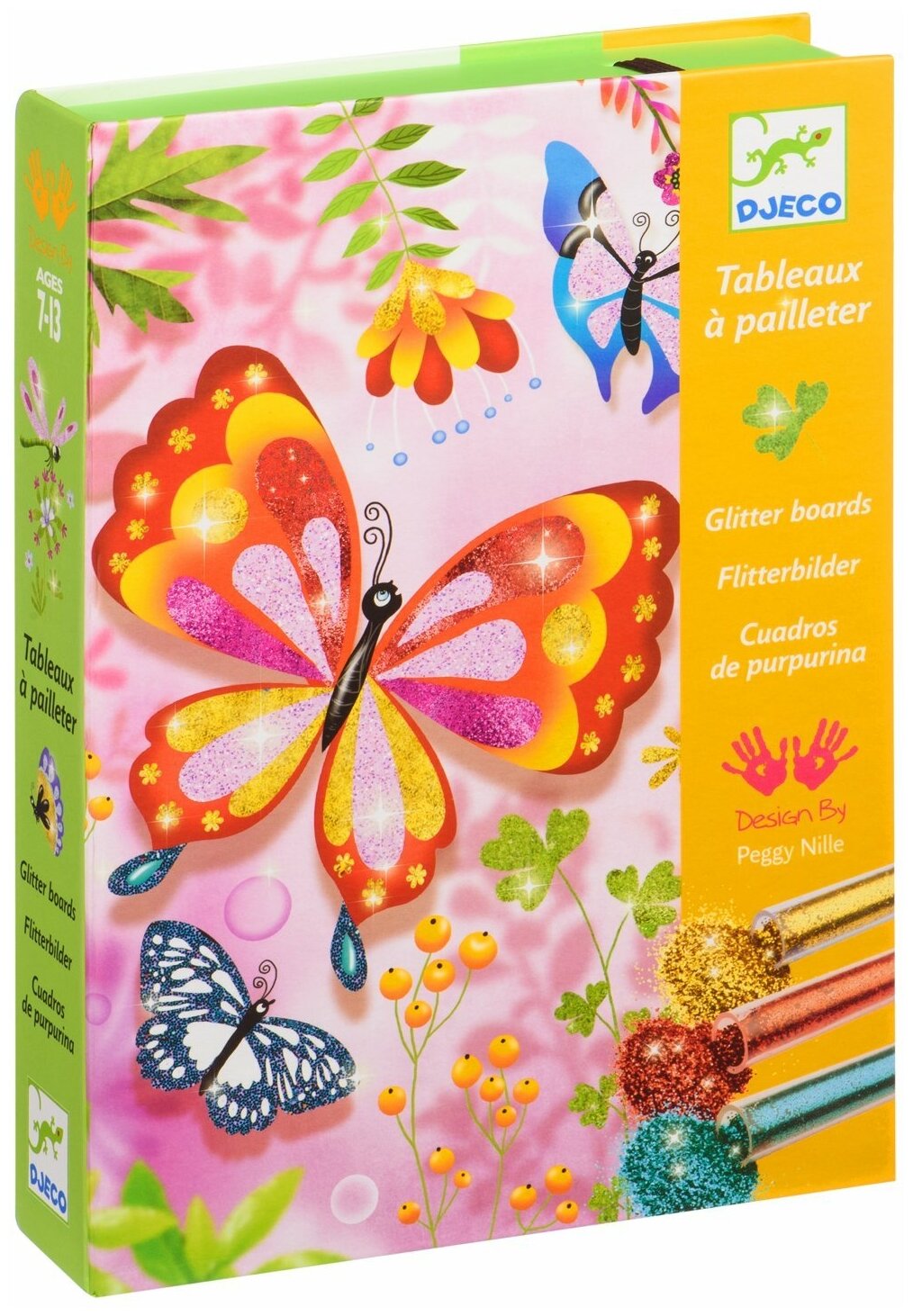 Раскраска Djeco, Блестящие бабочки - фото №5