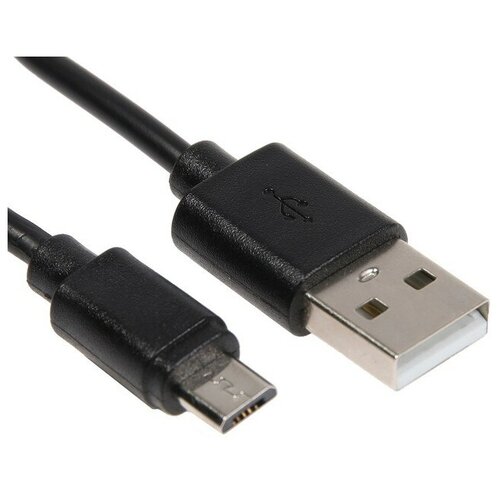 Кабель OXION, microUSB - USB, 1 м, черный, 3 штуки кабель oxion microusb usb 1 м черный 3 штуки