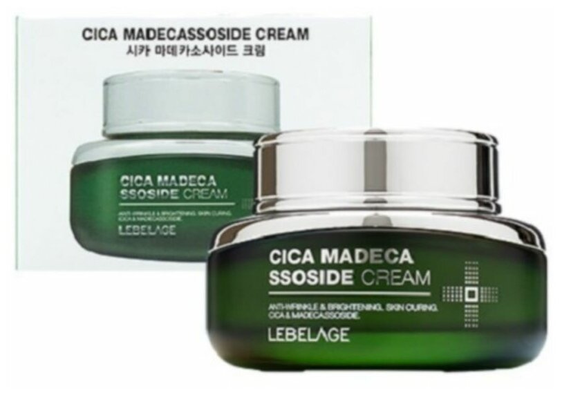 Lebelage Успокаивающий крем с центеллой / Cica Madecassoside Cream, 55 мл