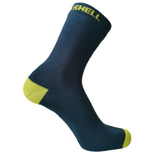 фото Водонепроницаемые носки dexshell ultra thin crew m (39-42), синий/желтый