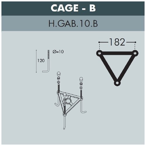 Fumagalli G25.156. S30. VXE27DN GLOBE 250