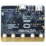 Микроконтроллер для обучения программированию BBC micro: bit NRF51822 с акриловым корпусом (Н) - изображение