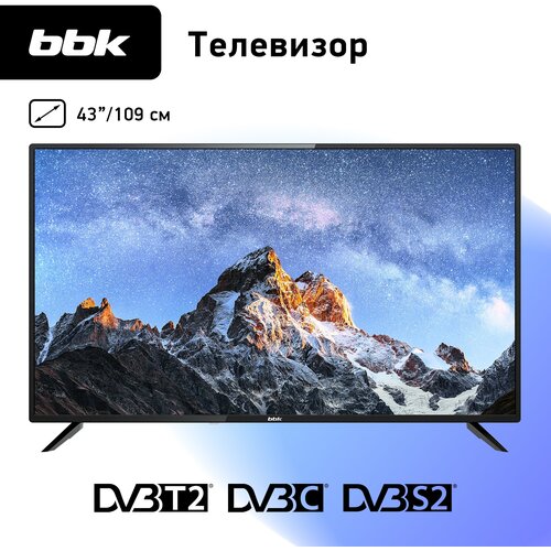 LED телевизор BBK 43LEM-1002FTS2C 1582200₽