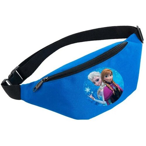 фото Сумка поясная noname, голубой