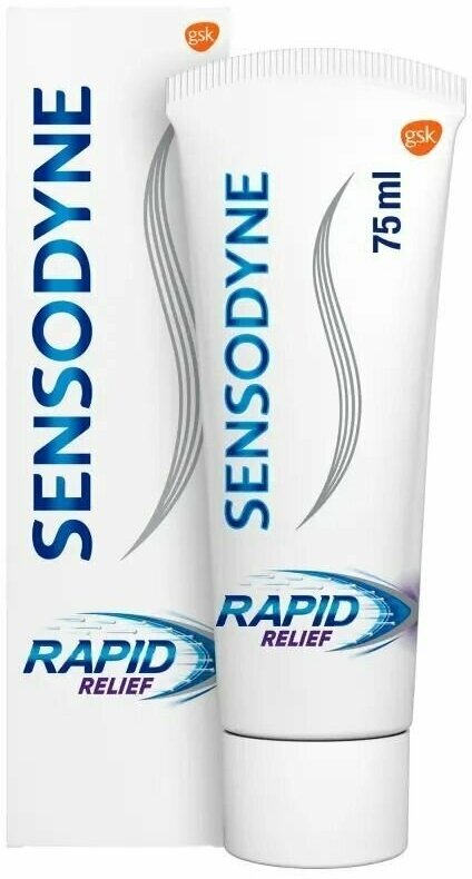 Зубная паста Sensodyne Rapid Relief 75 мл (из Финляндии)