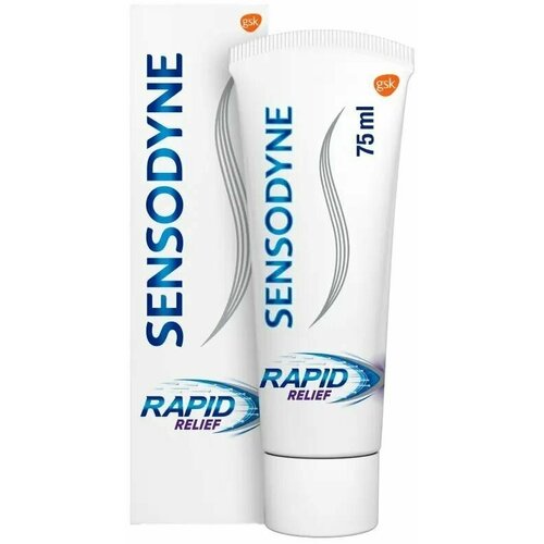 Зубная паста Sensodyne Rapid Relief 75 мл (из Финляндии)