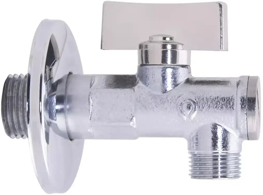 фото Кран шаравой Gappo с фильтром для подключения сантехприборов 1/2"x3/4"