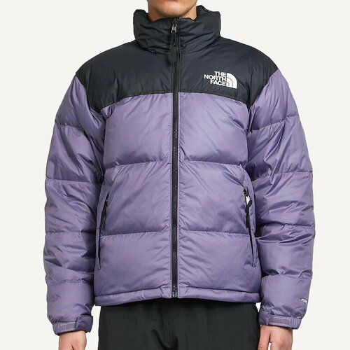 Пуховик The North Face, размер L (50-52), фиолетовый