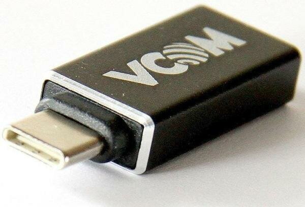 Разъем VCOM USB - USB Type-C (CA431M), черный - фотография № 3