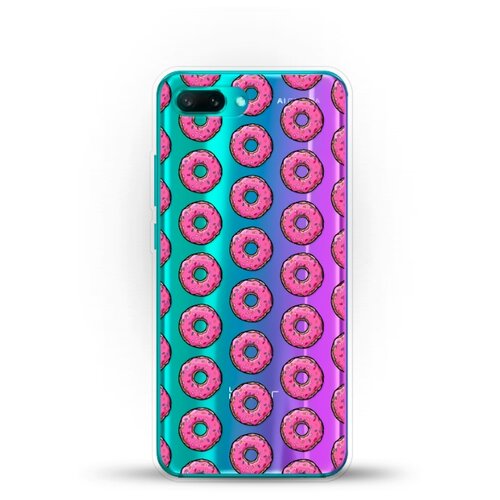 фото Силиконовый чехол пончики на honor 10 andy & paul