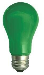 Светодиодная лампа Ecola classic LED color 8,0W A55 220V E27 Green Зеленая 360° (композит) 108x55 K7CG80ELY
