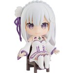 Фигурка Nendoroid Swacchao Re: Zero Starting Life in Another World Emilia 9 см 4580590126640 - изображение